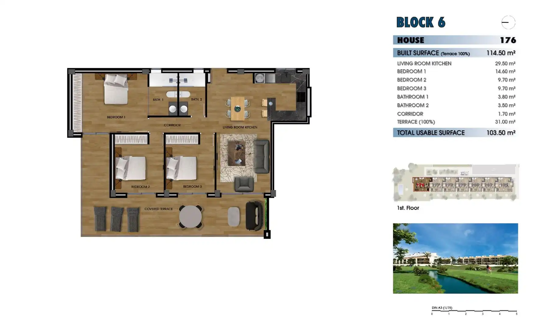 Apartamento con piscina en venta en Las Lomas de Rame - Bahía Bella, imagen 22