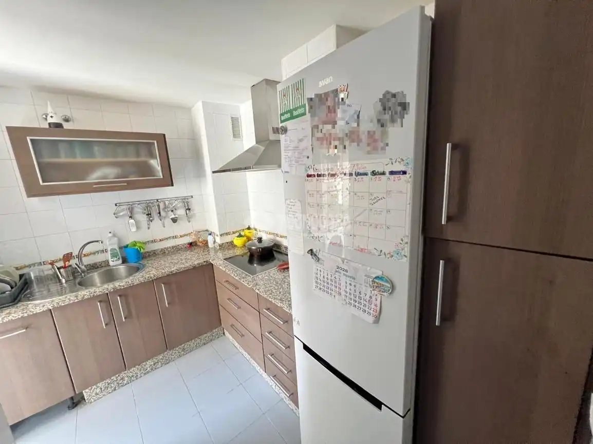 Kitchen of Flat for sale in Dos Hermanas  with Air Conditioner, Heating and Terrace
