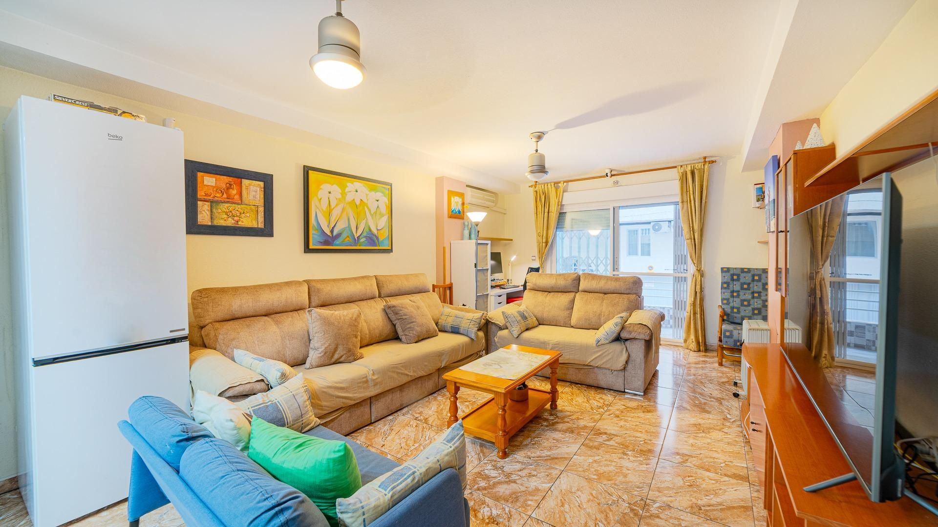Living room of Apartment for sale in Torrevieja  with Furnished and Balcony