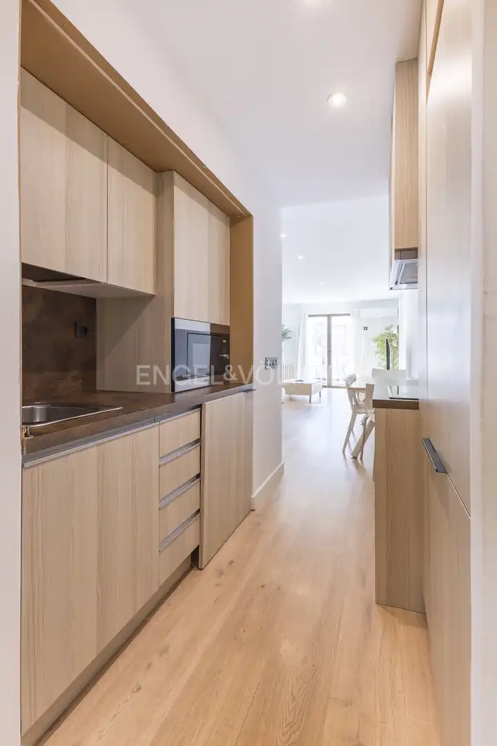 Cocina de Apartamento en venta en Madrid con Aire acondicionado, Calefacción y Balcón