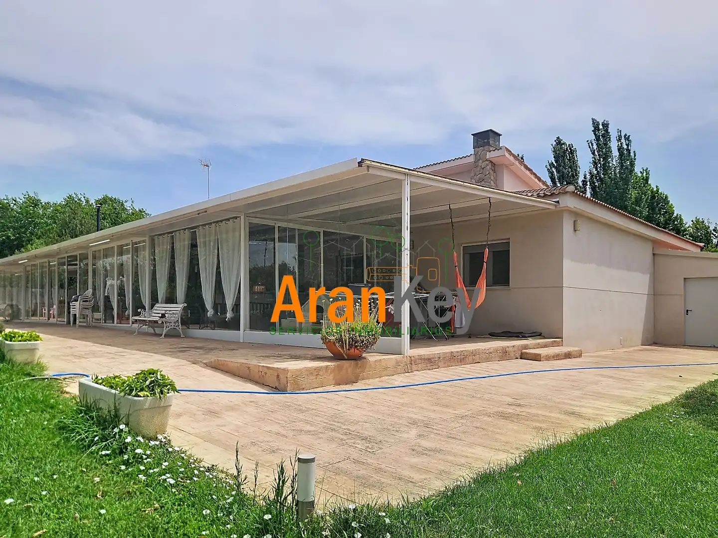 Exterior view of Houses for sale in Colmenar de Oreja  with Air Conditioner, Heating and Private garden