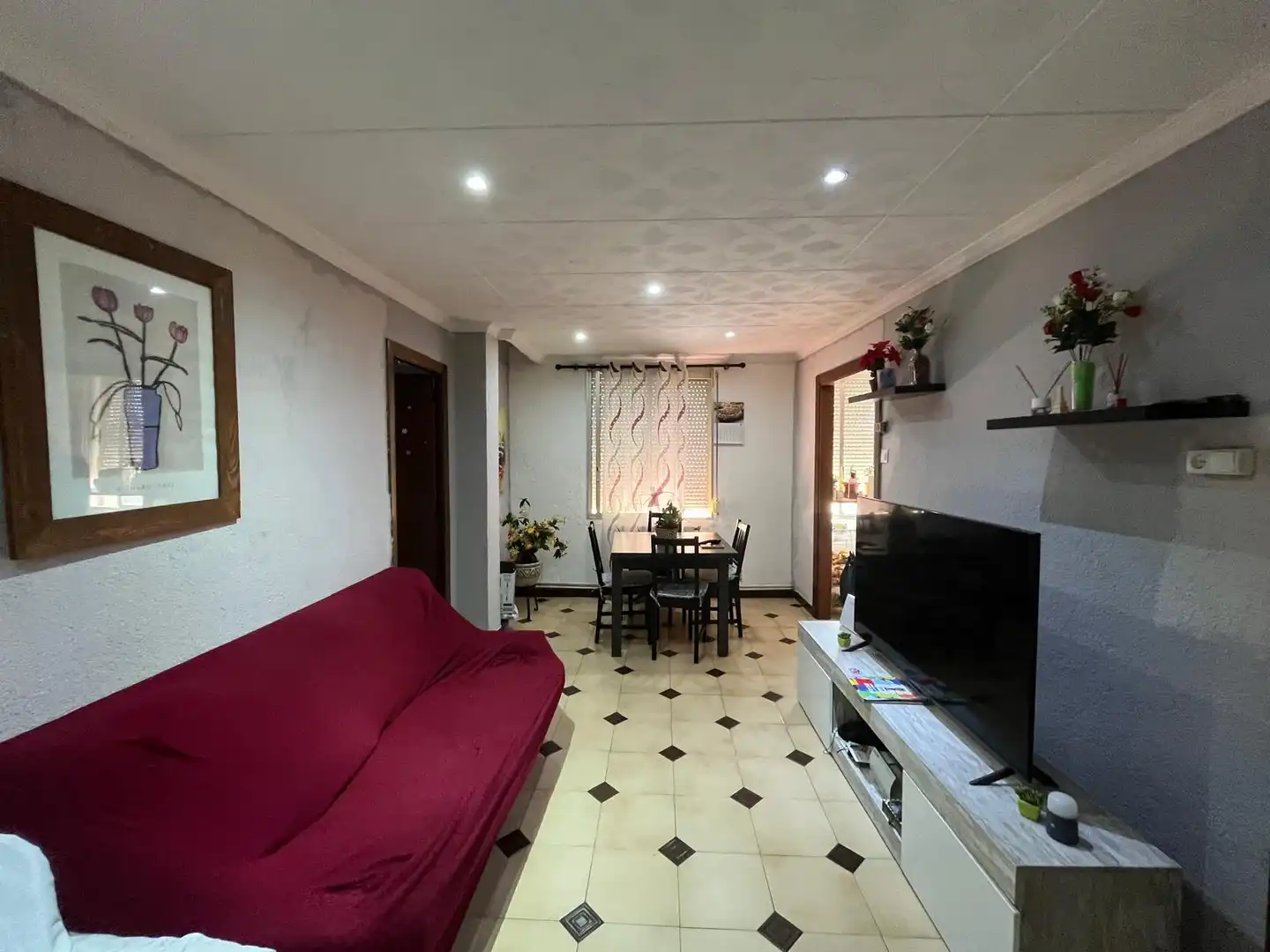 Sala de estar de Piso en venta en Monzón con Calefacción y Balcón