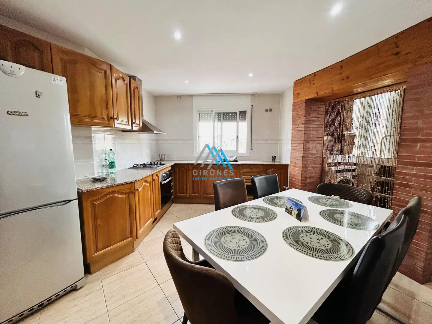 Cocina de Piso en venta en Santa Cristina d'Aro con Calefacción, Trastero y Amueblado
