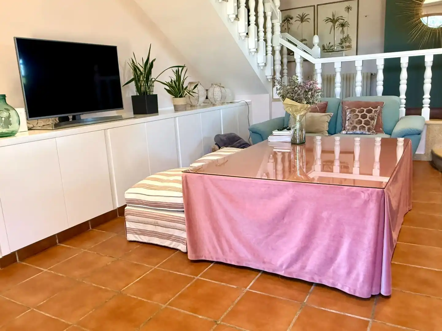 Sala de estar de Casa o chalet en venta en Cocentaina con Calefacción, Jardín privado y Terraza