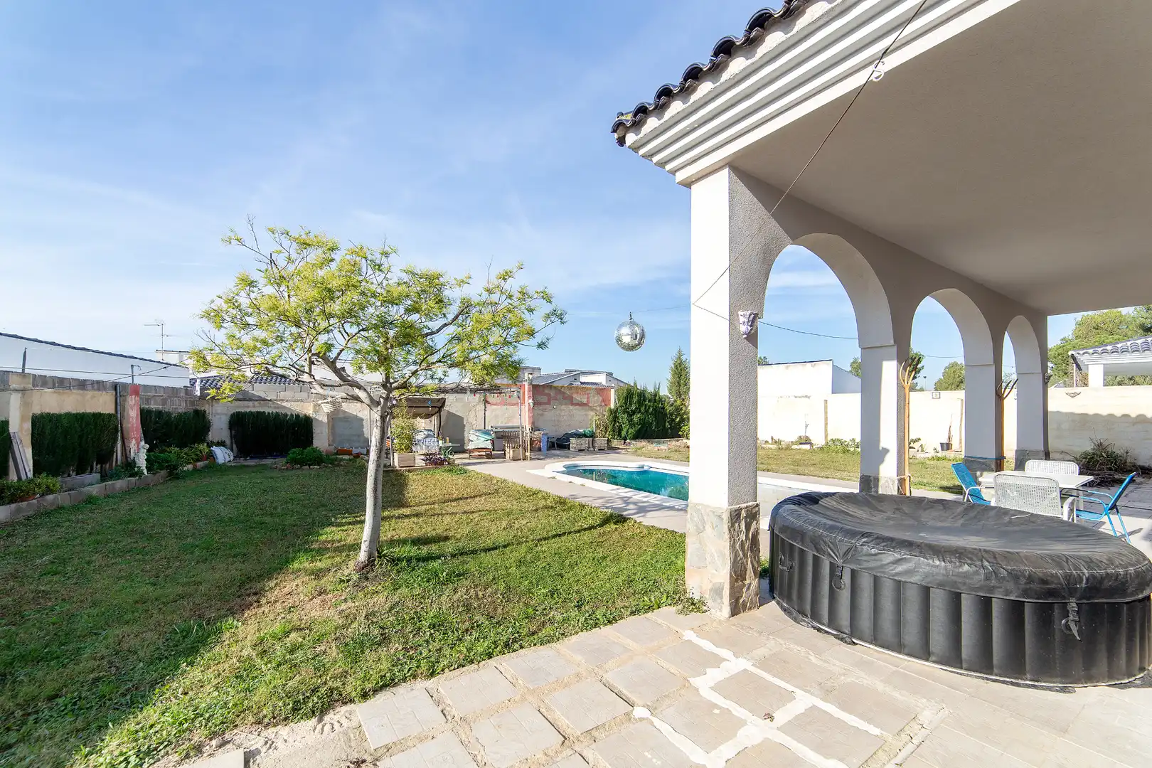 Terrassa de Casa o xalet en venda en Olocau amb Aire condicionat, Calefacció i Jardí privat