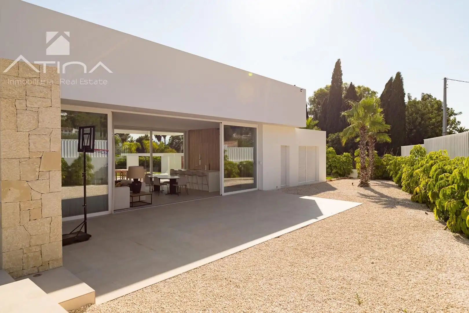 Vista exterior de Casa o xalet en venda en Jávea / Xàbia amb Aire condicionat, Calefacció i Jardí privat