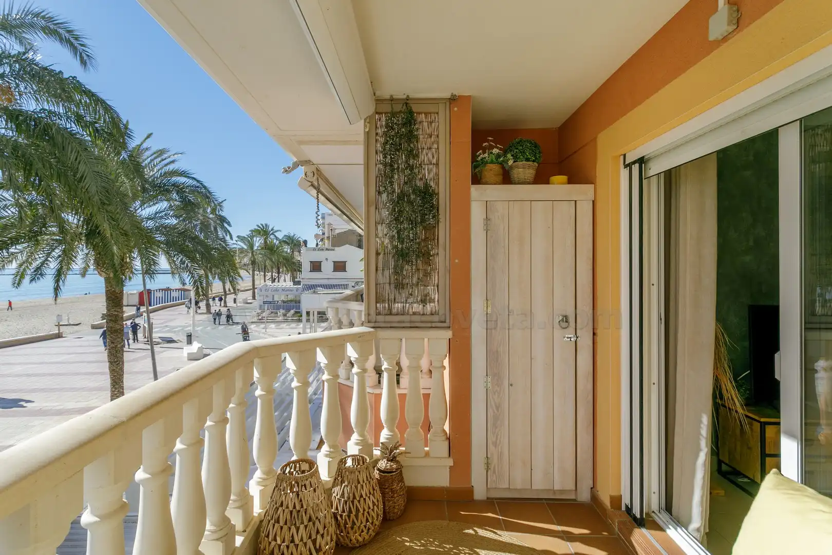 Balcony of Apartments for sale in El Campello  with Air Conditioner, Terrace and Furnished
