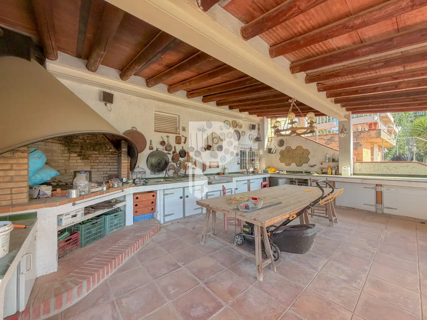 Cocina de Casa o chalet en venta en Esparreguera con Aire acondicionado, Calefacción y Parquet