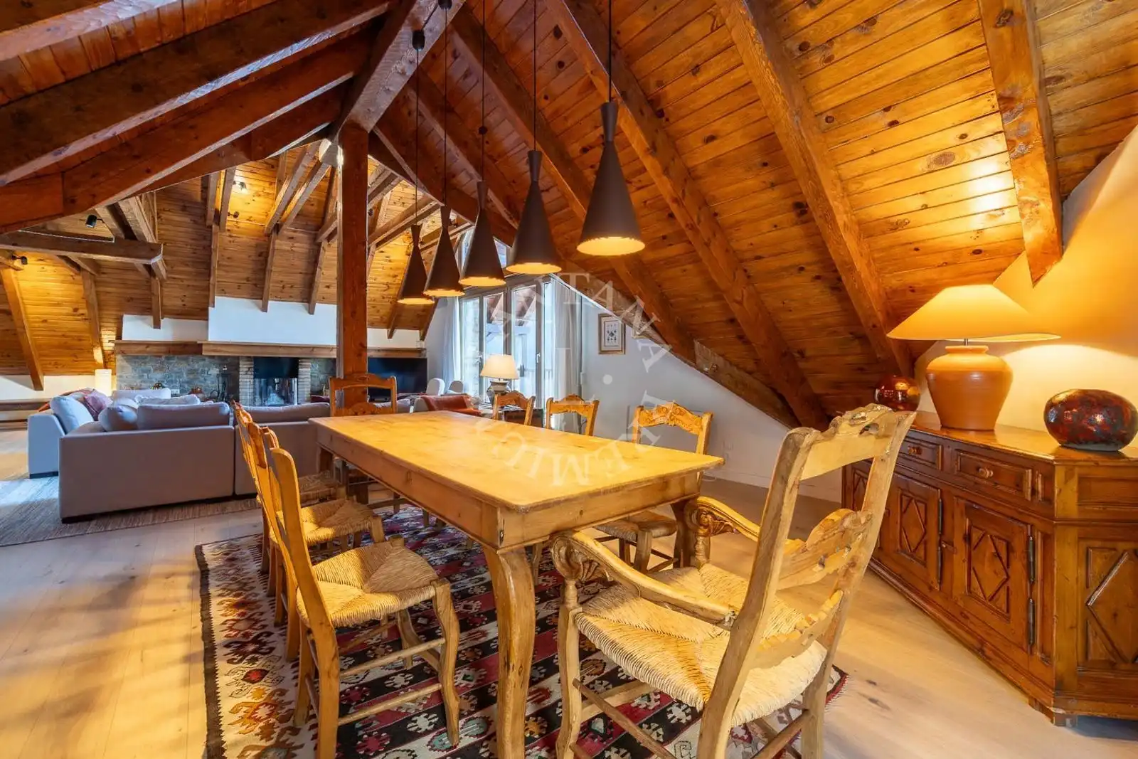 Comedor de Casa o chalet en venta en Naut Aran con Calefacción, Parquet y Terraza