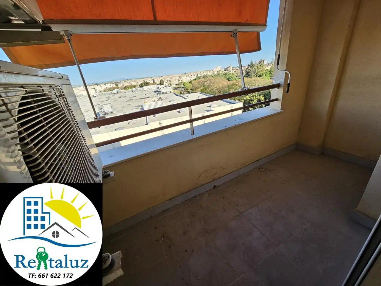 Balcony of Flat for rent in Jerez de la Frontera  with Air Conditioner, Terrace and Furnished