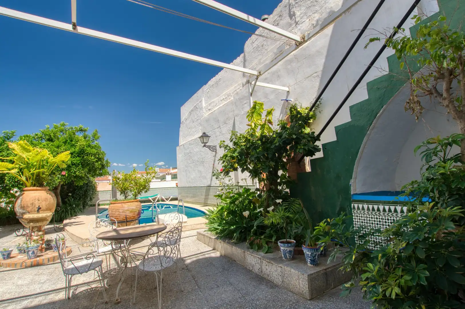 Terraza de Casa adosada en venta en Vélez-Málaga ciudad