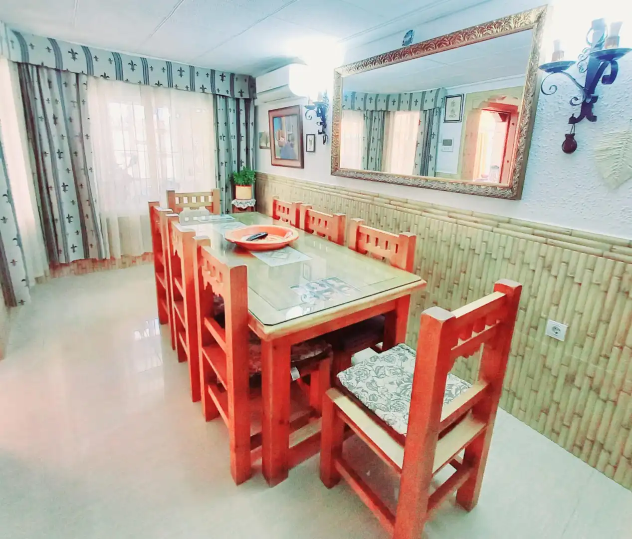 Comedor de Casa o chalet en venta en Rincón de la Victoria con Aire acondicionado, Jardín privado y Terraza