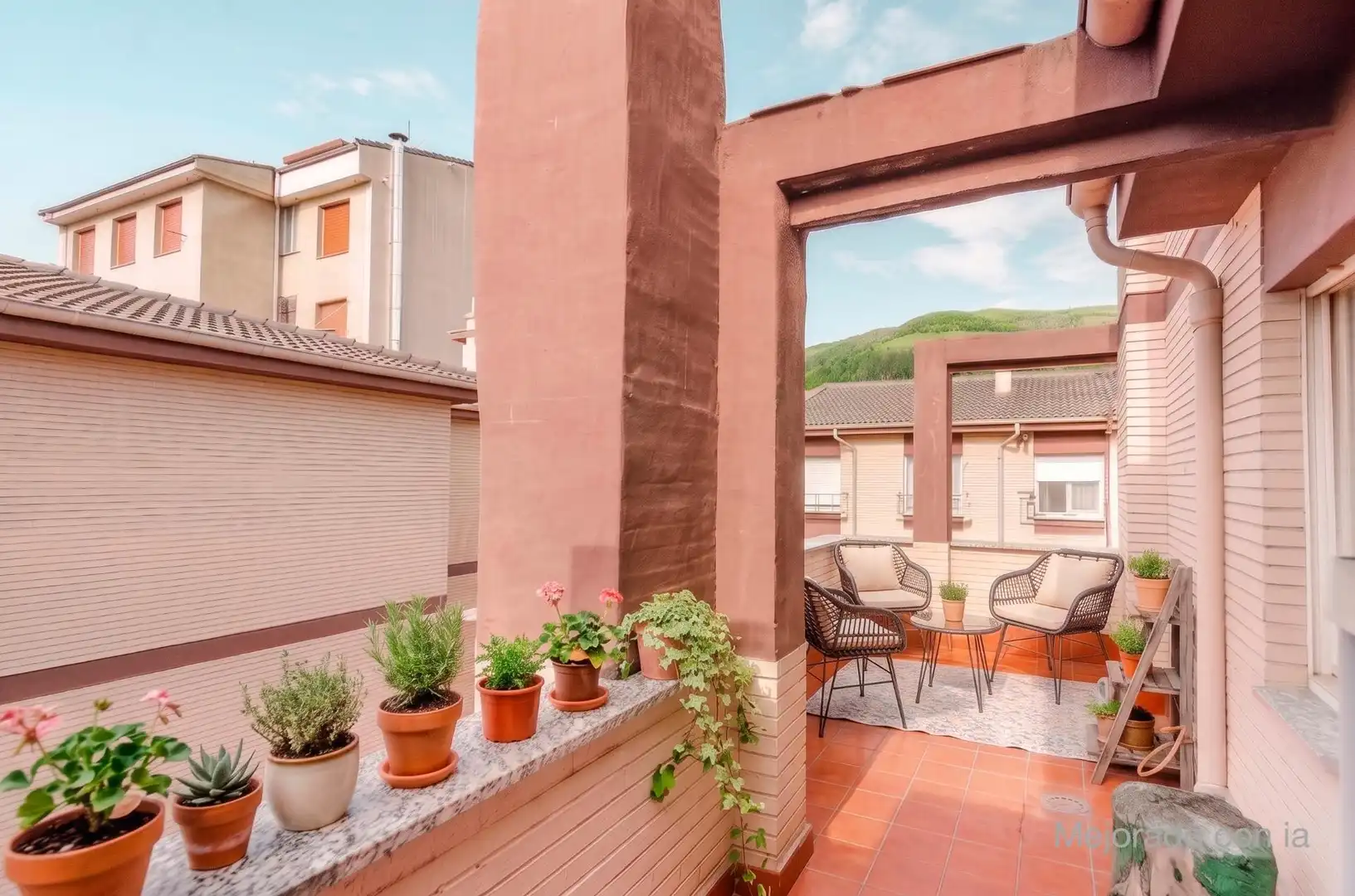 Terraza de Ático en venta en Mieres (Asturias) con Calefacción y Terraza