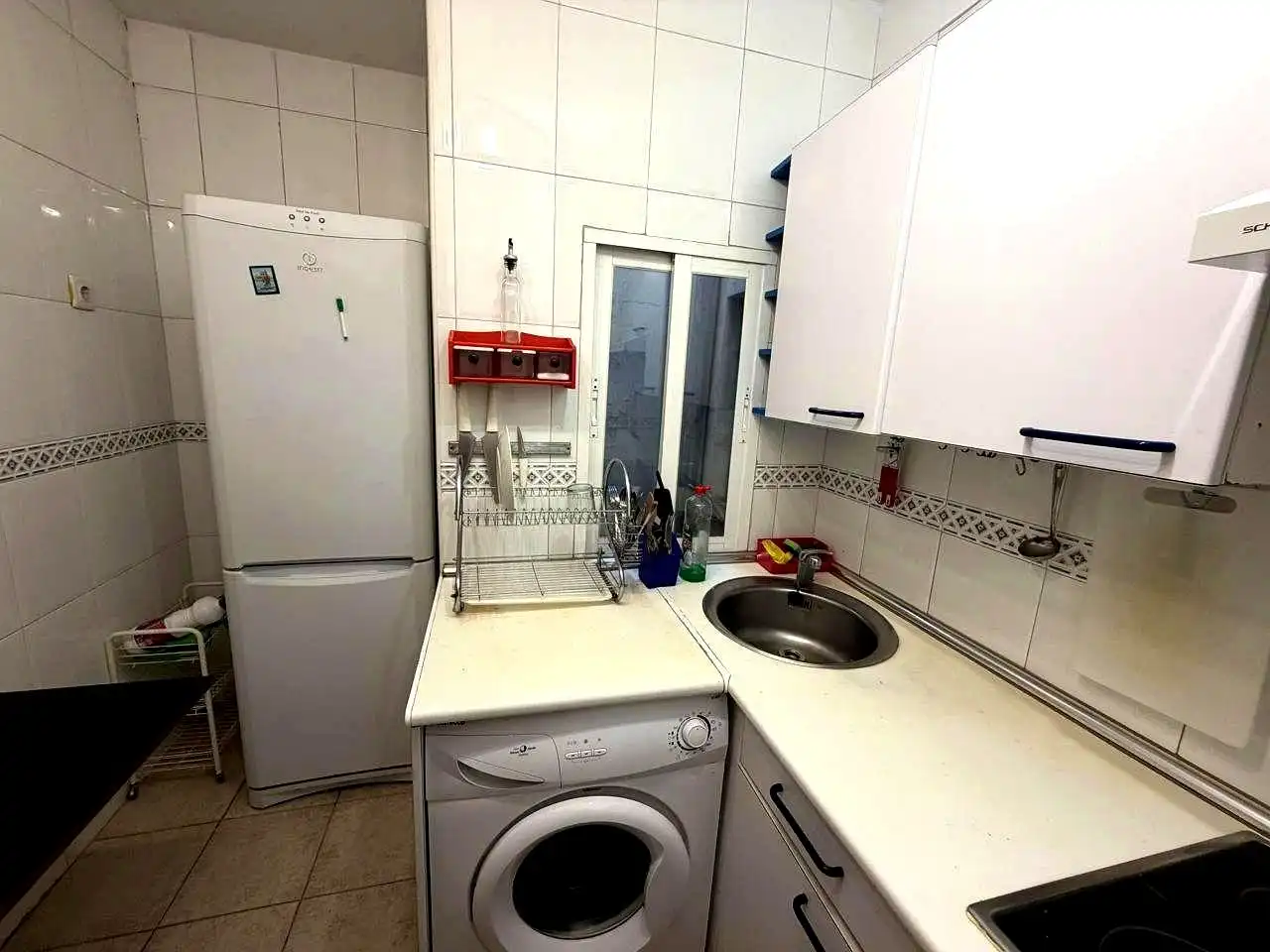 Cocina de Piso de alquiler en Madrid con Aire acondicionado, Calefacción y Parquet
