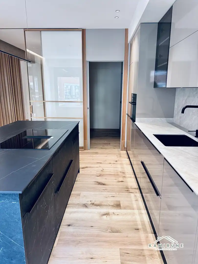 Kitchen of Flat for rent in Bilbao   with Heating, Terrace and Storage room