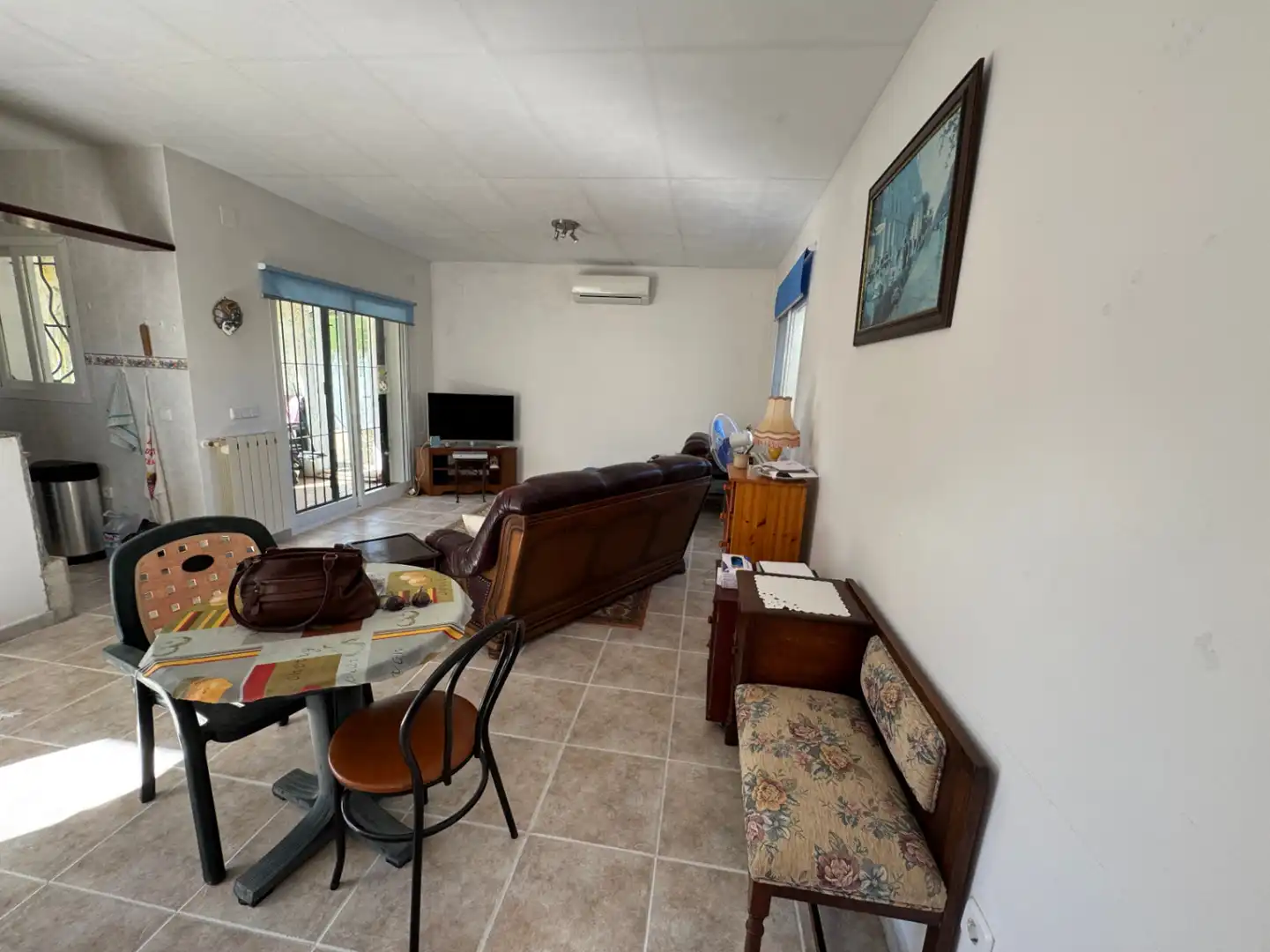Sala de estar de Casa o chalet en venta en Benitachell / El Poble Nou de Benitatxell con Aire acondicionado, Calefacción y Jardín privado