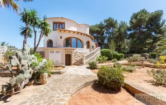 Vista exterior de Casa o xalet de lloguer en Jávea / Xàbia amb Calefacció, Piscina i Moblat