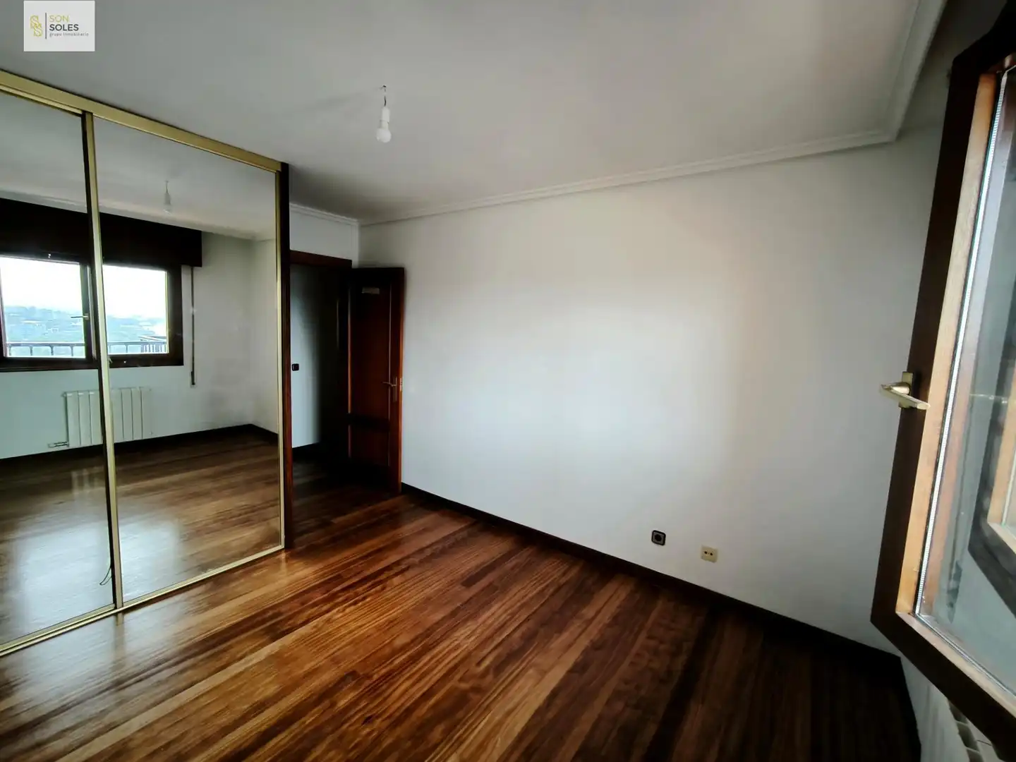Bedroom of Flat for rent in Santander  with Heating, Parquet flooring and Terrace