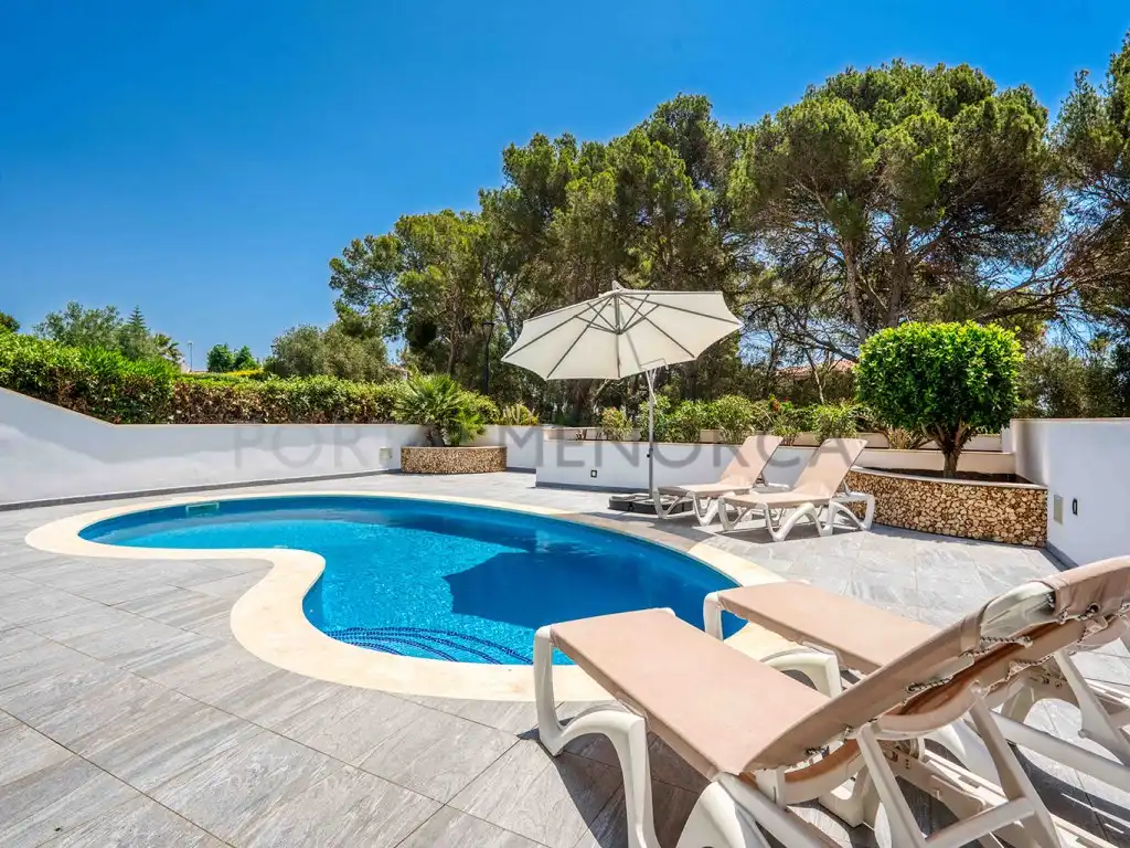 Piscina de Casa o xalet en venda en Ciutadella de Menorca amb Aire condicionat, Jardí privat i Terrassa