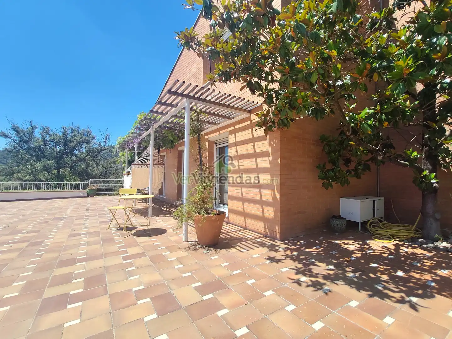 Terrassa de Casa o xalet en venda en Castellar del Vallès amb Calefacció, Jardí privat i Parquet