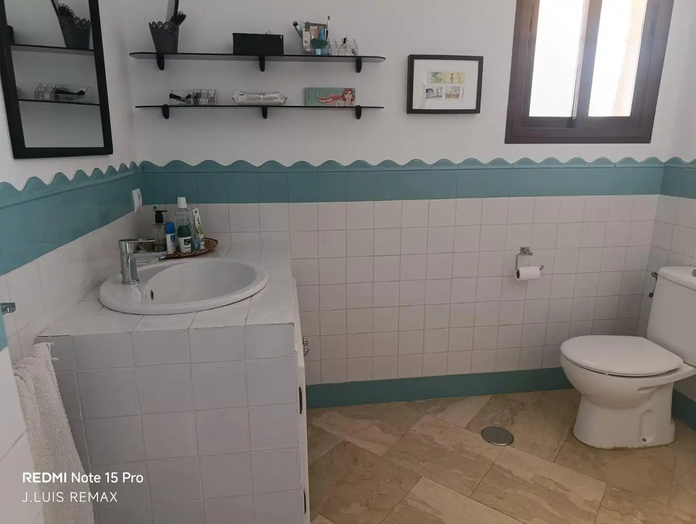 Baño de Casa o chalet en venta en Hinojos con Aire acondicionado, Piscina y Amueblado