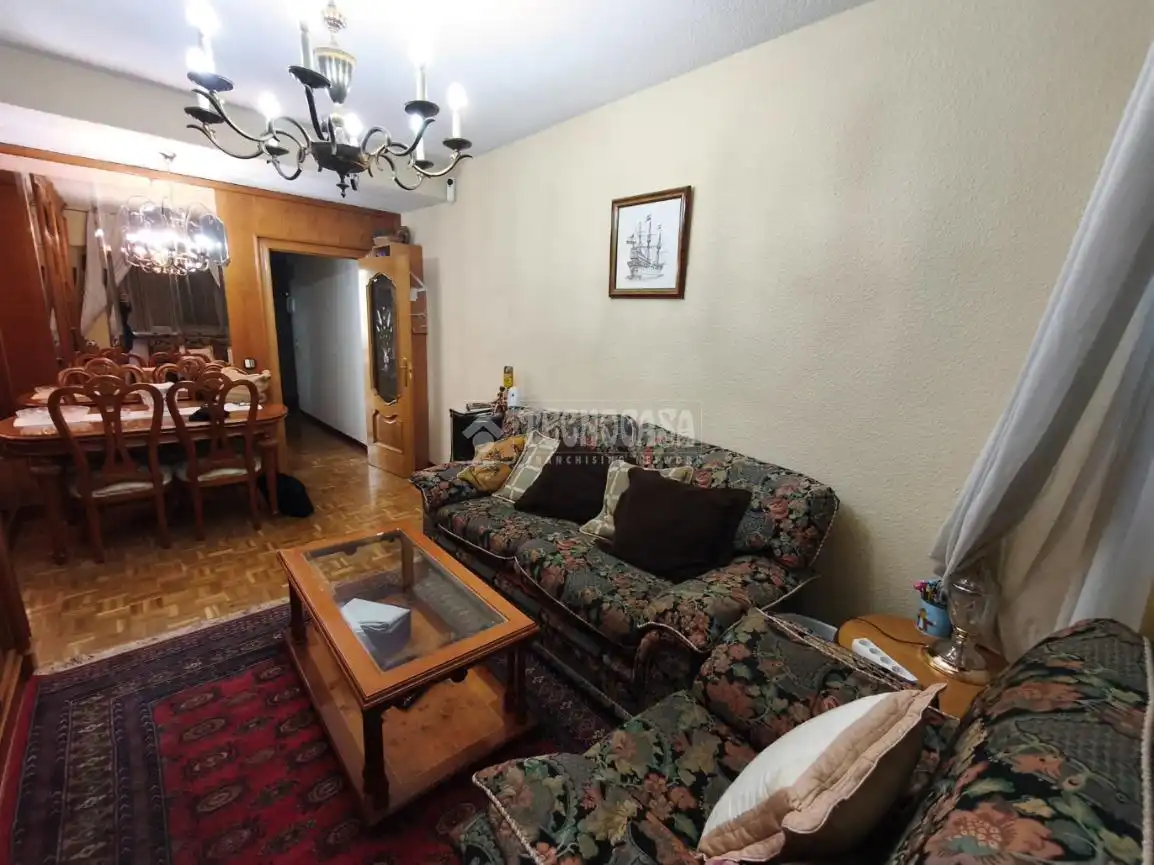 Sala de estar de Piso en venta en Alcorcón con Terraza