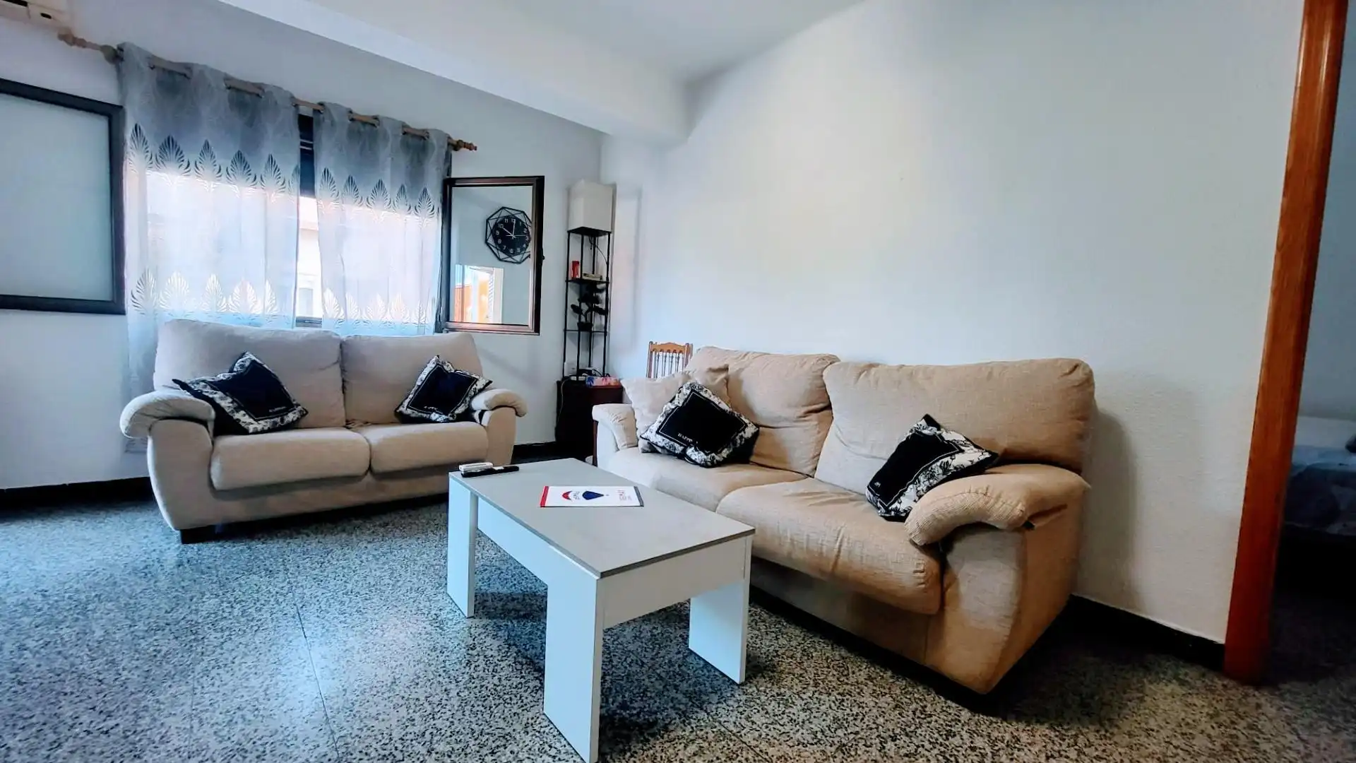 Sala de estar de Piso en venta en Xàtiva con Aire acondicionado, Calefacción y Terraza