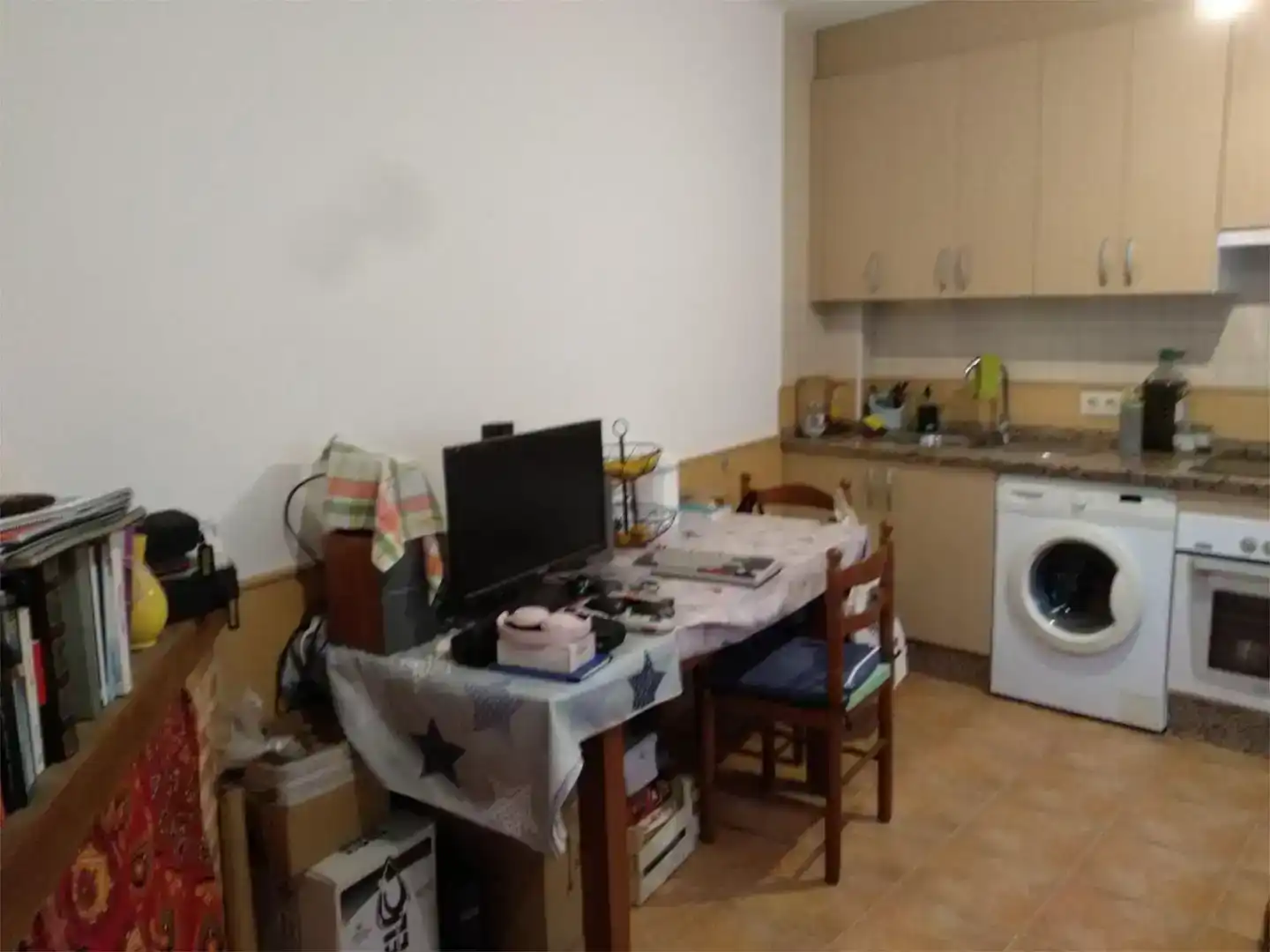 Cuina de Casa adosada en venda en Ladrillar amb Moblat, Forn i Rentadora
