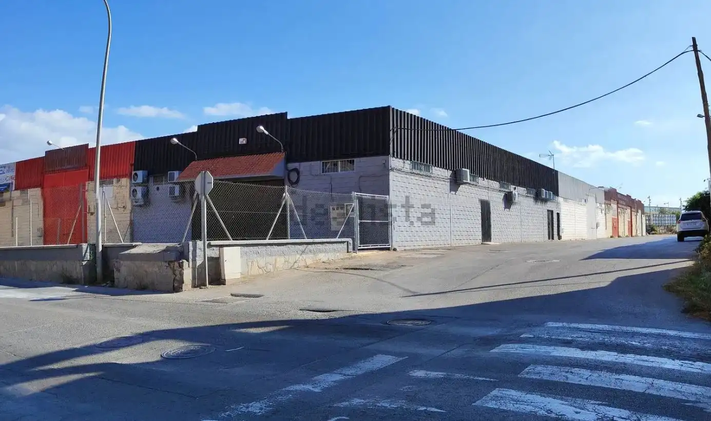 Exterior view of Industrial buildings for sale in Almería