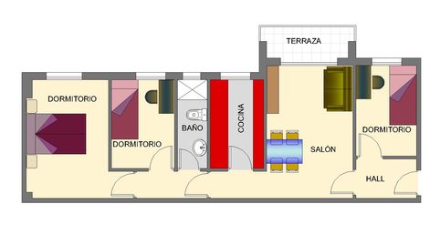 Foto 2 von Wohnung zum Verkauf in Plaza San Juan de Covas, Valderas - Los Castillos, Alcorcón