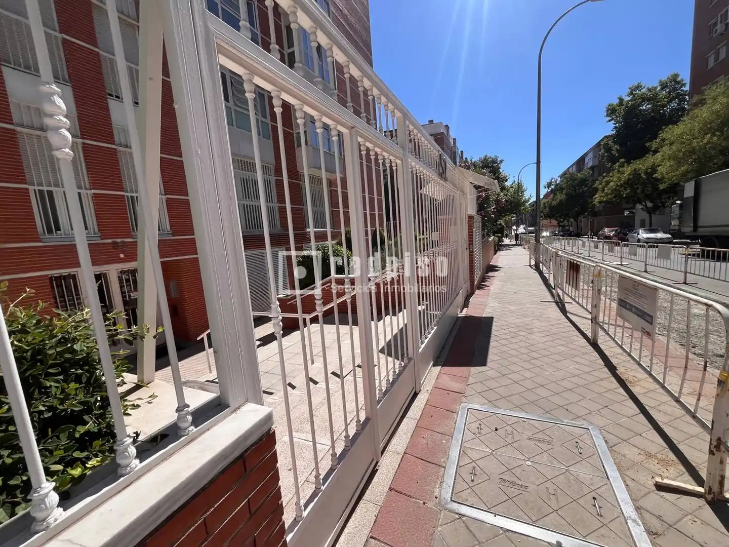Exterior view of Flat for sale in Madrid  with Air Conditioner, Heating and Private garden