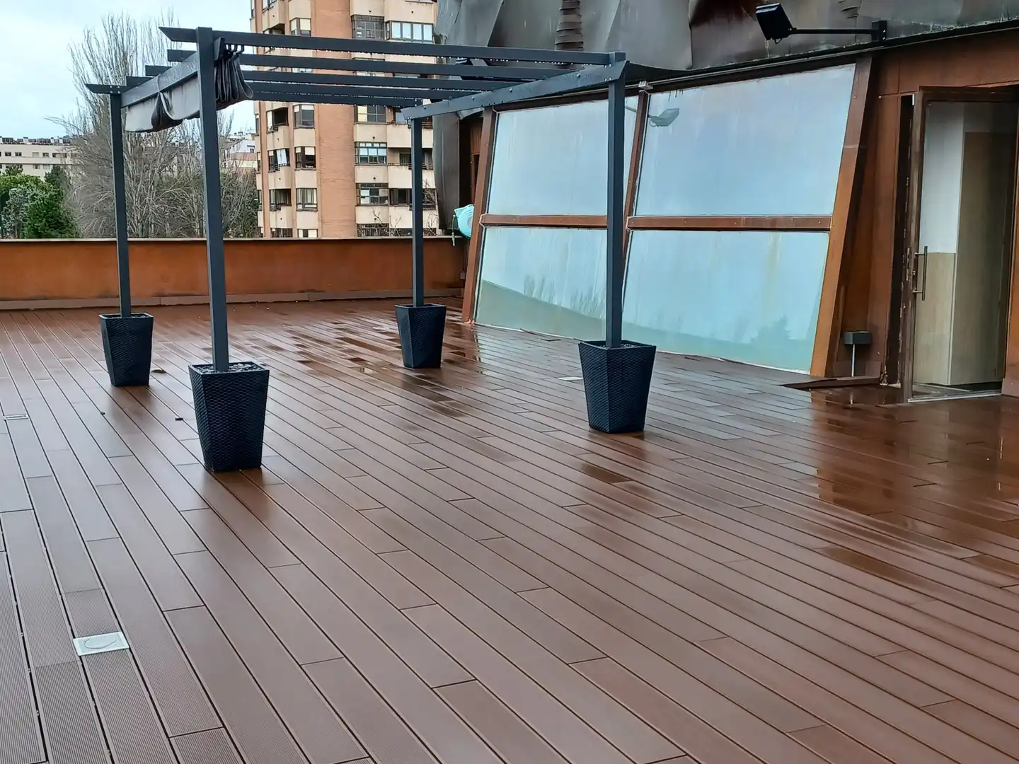 Terraza de Oficina de alquiler en Valladolid con Aire acondicionado y Calefacción