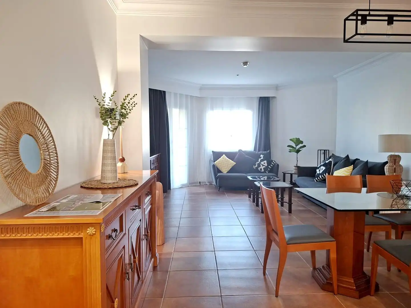 Sala de estar de Apartamento en venta en Dénia con Aire acondicionado, Calefacción y Terraza