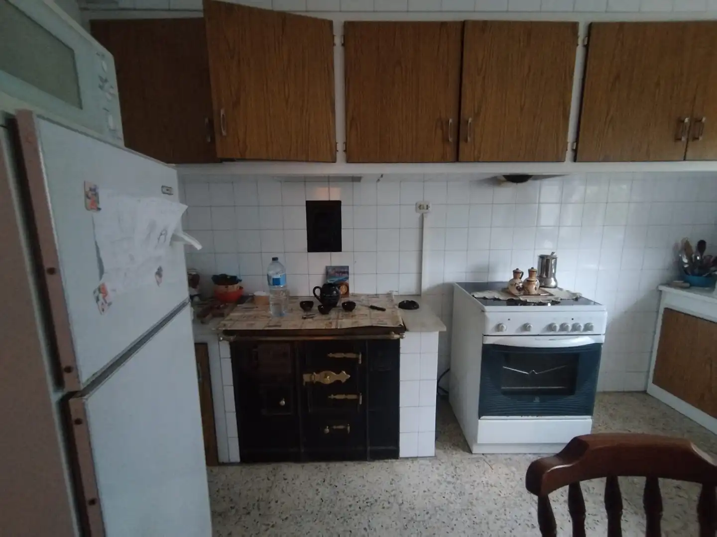 Cocina de Casa o chalet en venta en Fene con Calefacción, Jardín privado y Terraza