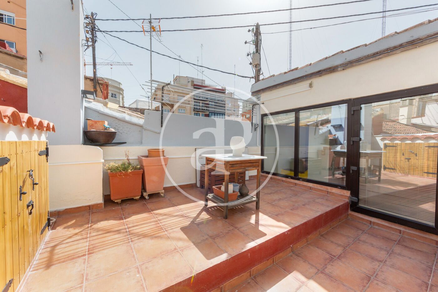 Terrassa de Dúplex de lloguer en  Valencia Capital amb Aire condicionat, Calefacció i Terrassa