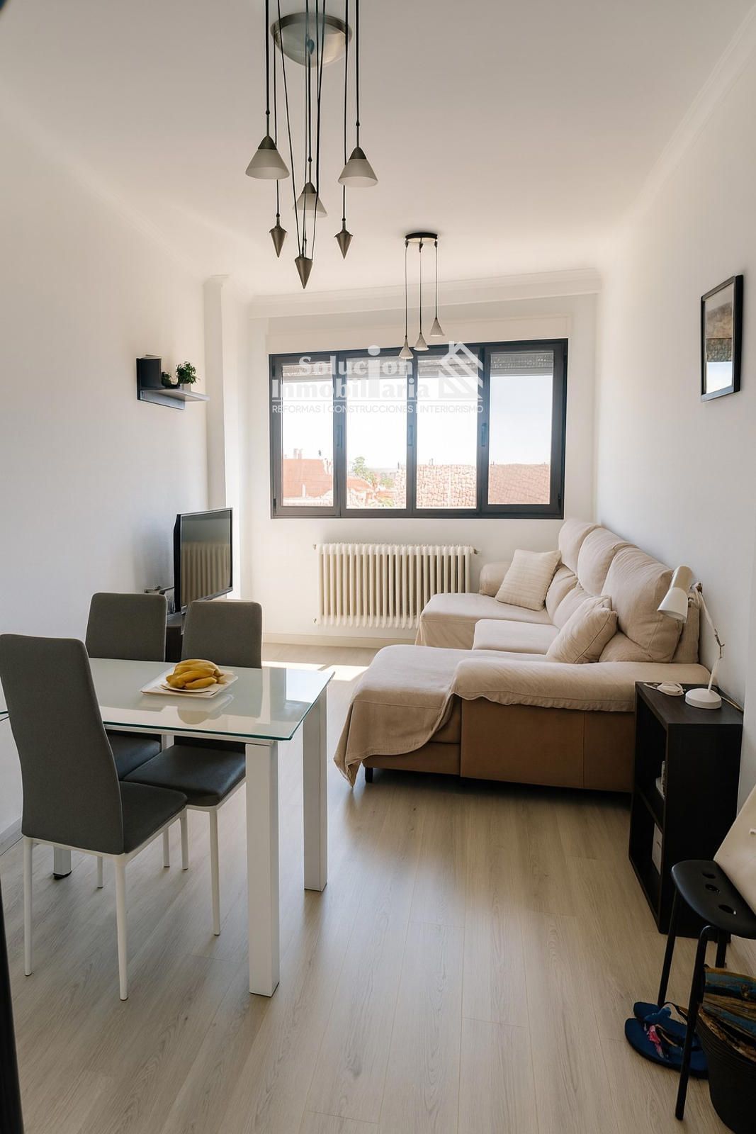 Sala d'estar de Pis de lloguer en Salamanca Capital amb Calefacció, Terrassa i Traster