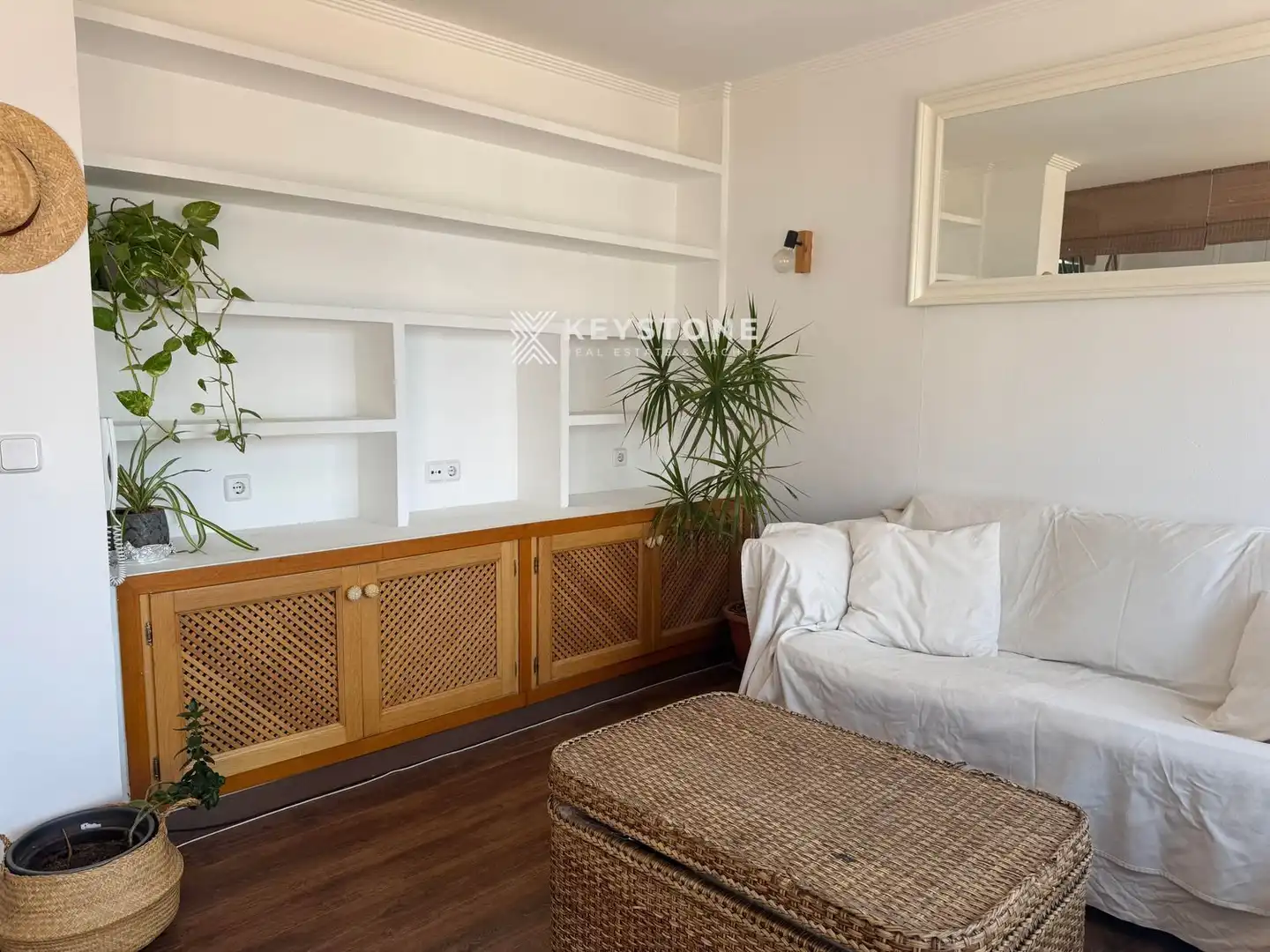 Living room of Attic for rent in  Palma de Mallorca  with Air Conditioner, Terrace and Swimming Pool