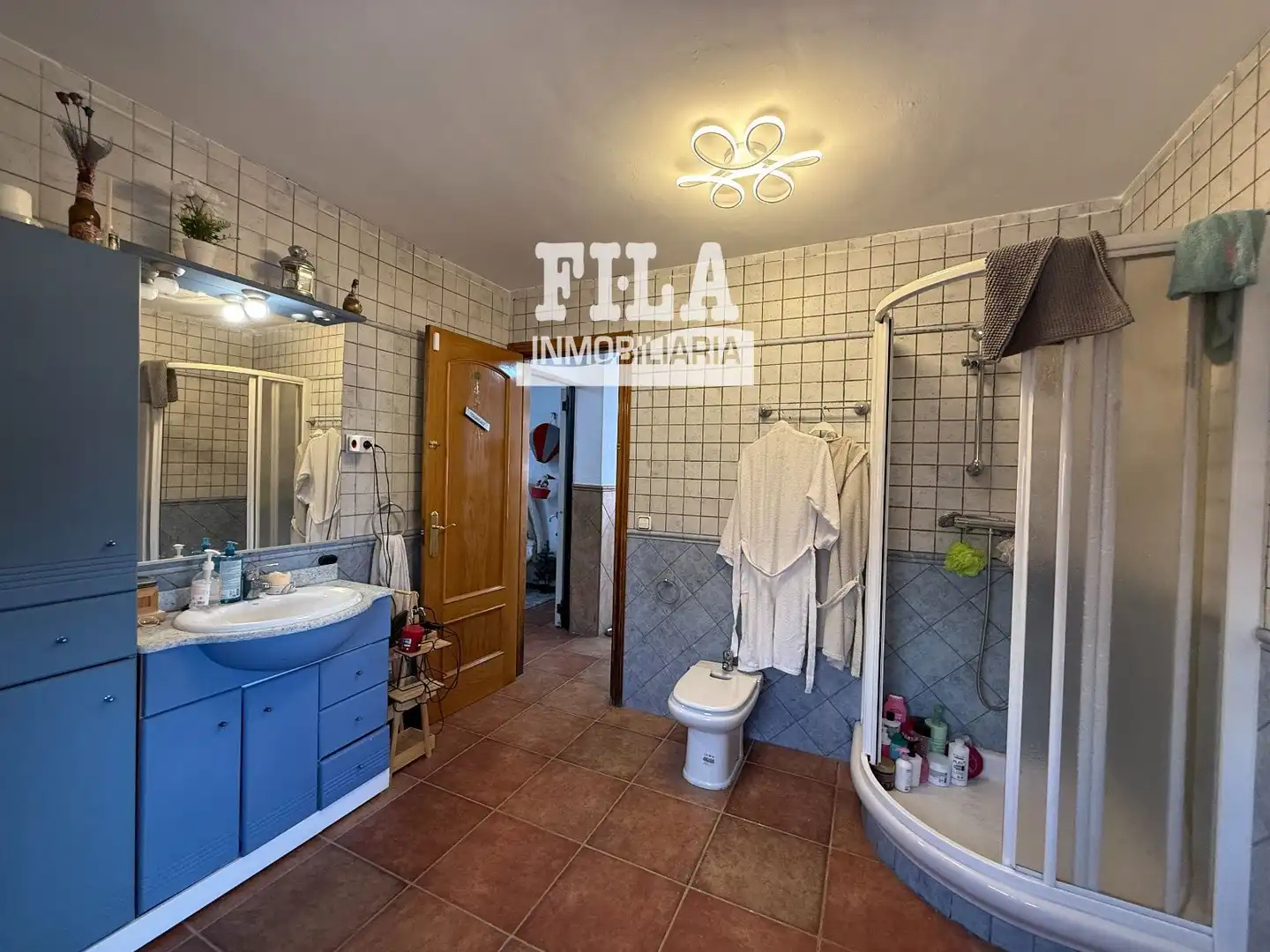 Bathroom of Houses for sale in Calafell  with Air Conditioner and Heating