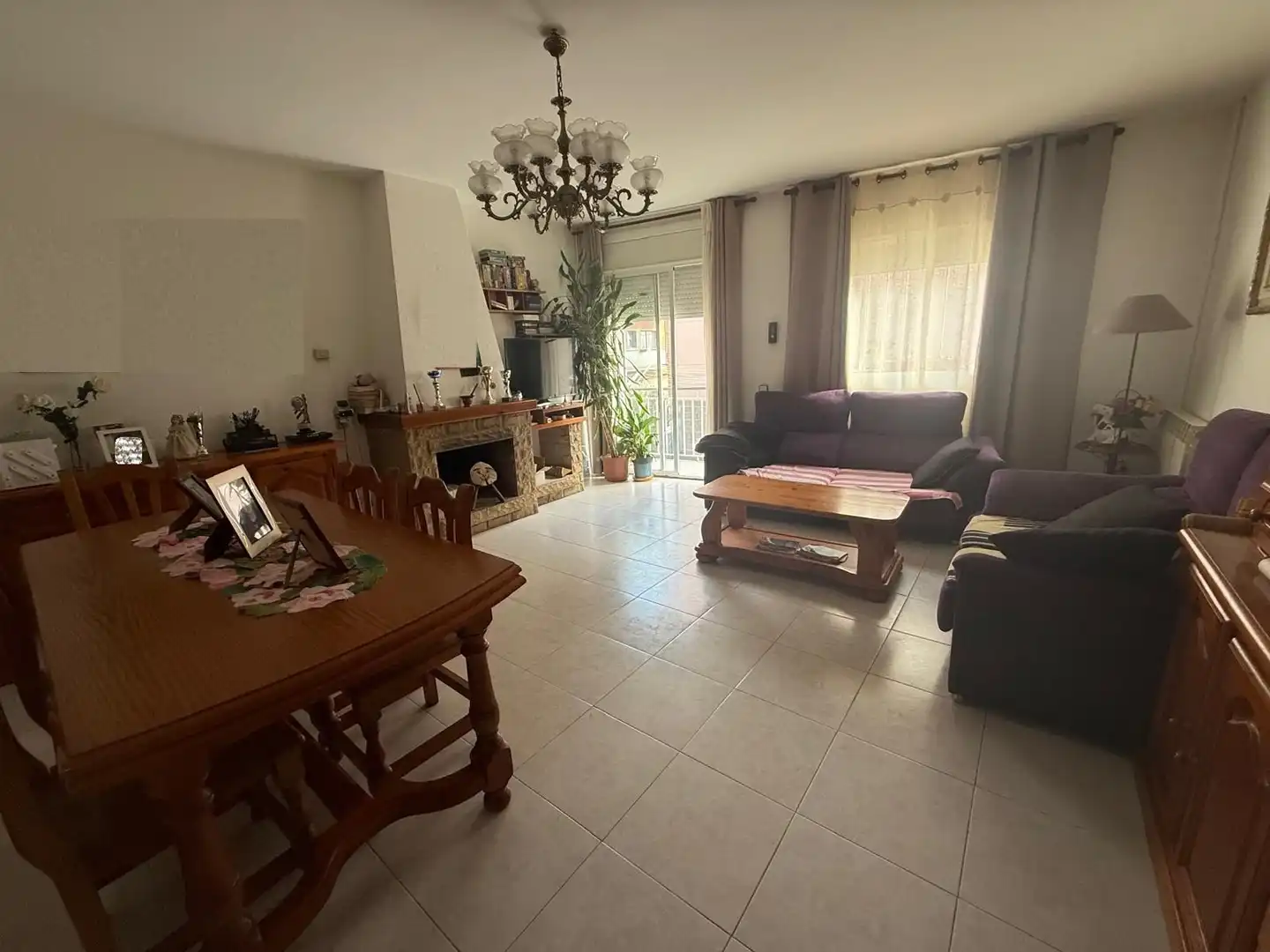 Sala d'estar de Casa adosada en venda en Cardedeu amb Aire condicionat, Calefacció i Terrassa