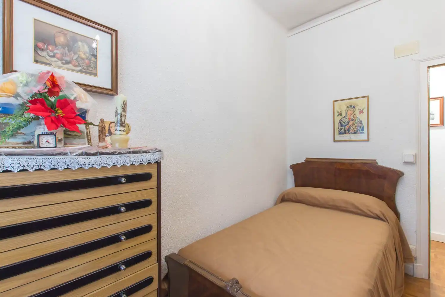 Bedroom of Flat for sale in  Pamplona / Iruña  with Heating and Balcony