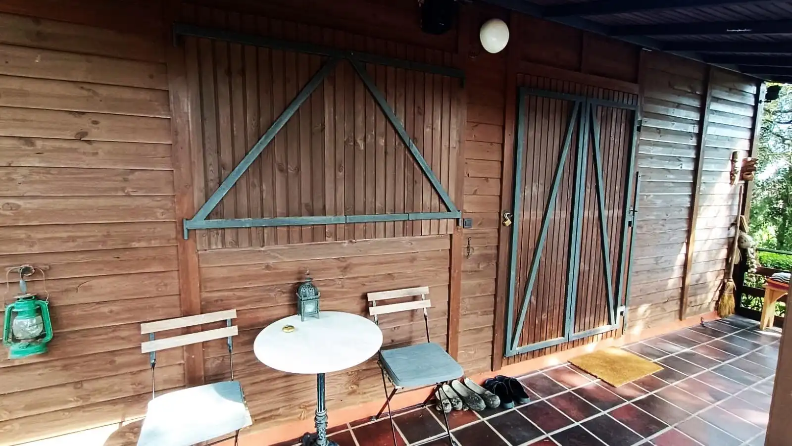 Terrassa de Casa o xalet en venda en Palacios del Pan amb Calefacció, Jardí privat i Terrassa