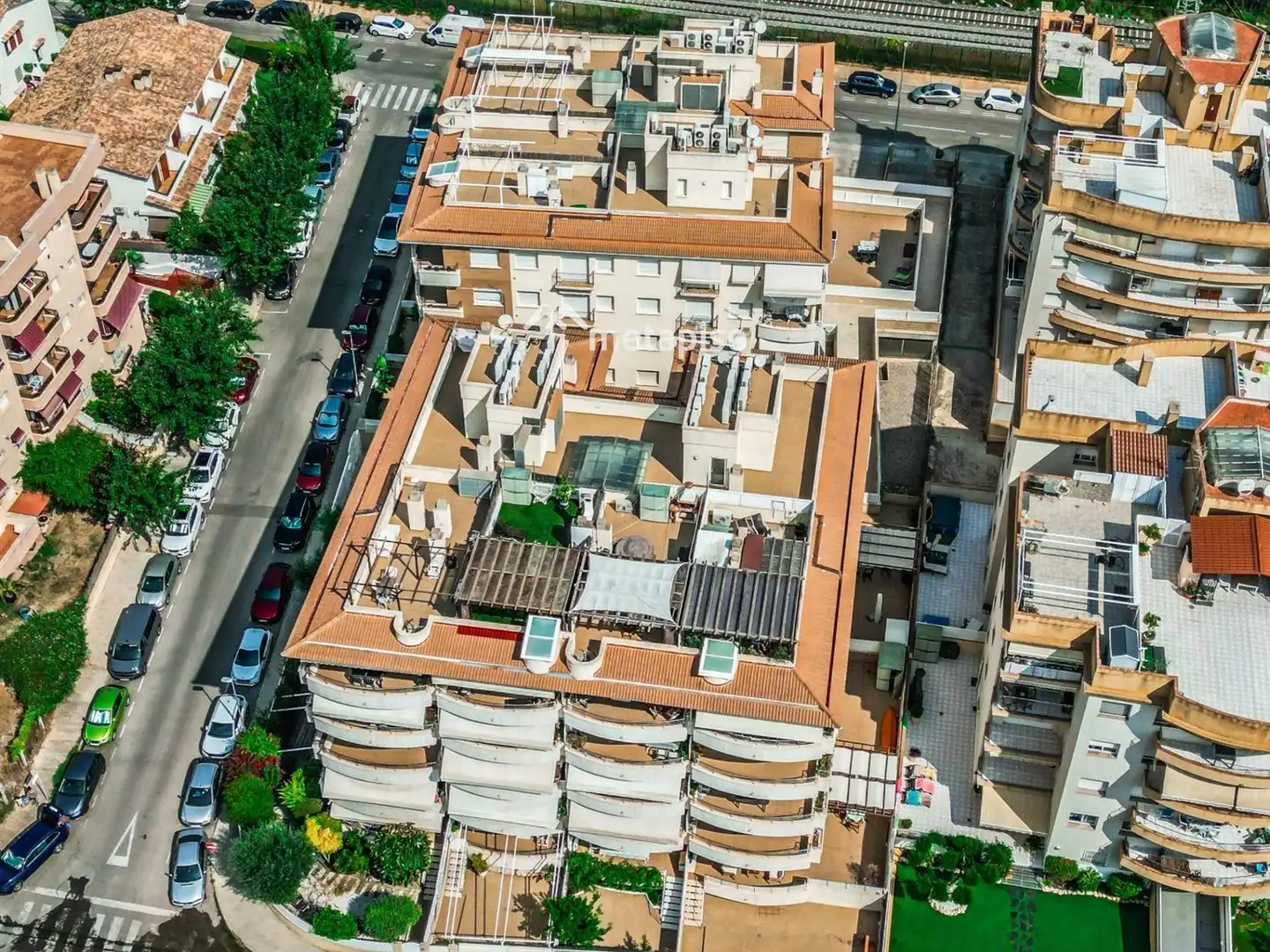 Vista exterior de Ático en venta en Calafell con Aire acondicionado, Calefacción y Terraza