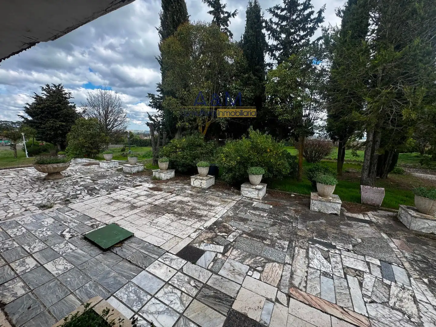 Terraza de Casa o chalet en venta en Trigueros del Valle con Calefacción y Jardín privado
