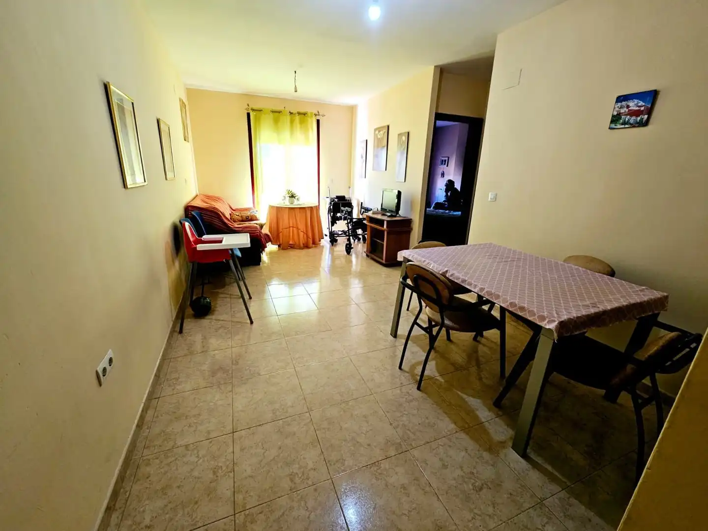 Vista exterior de Piso en venta en Rubite con Terraza y Amueblado