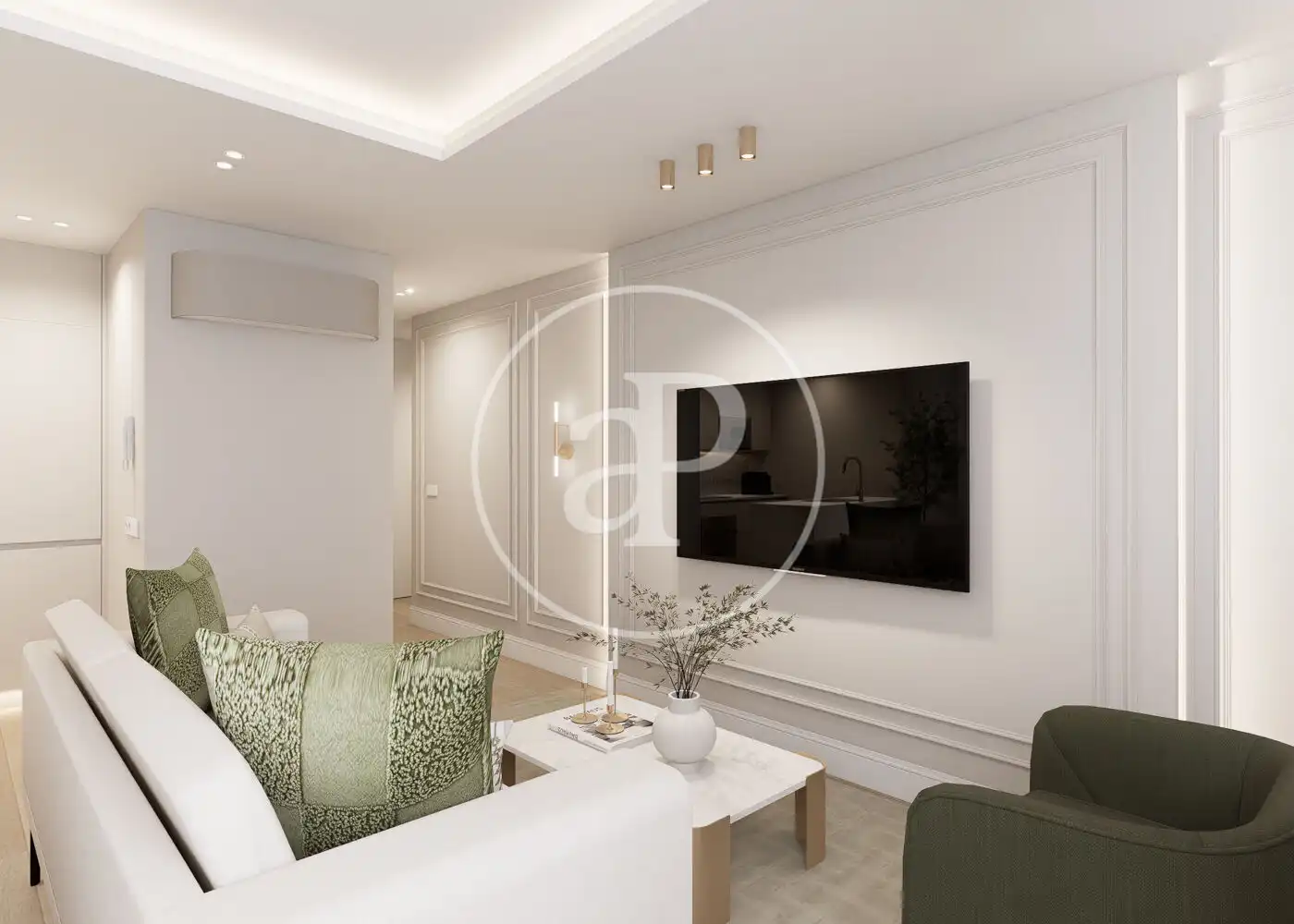 Sala de estar de Piso en venta en Madrid con Aire acondicionado, Calefacción y Trastero