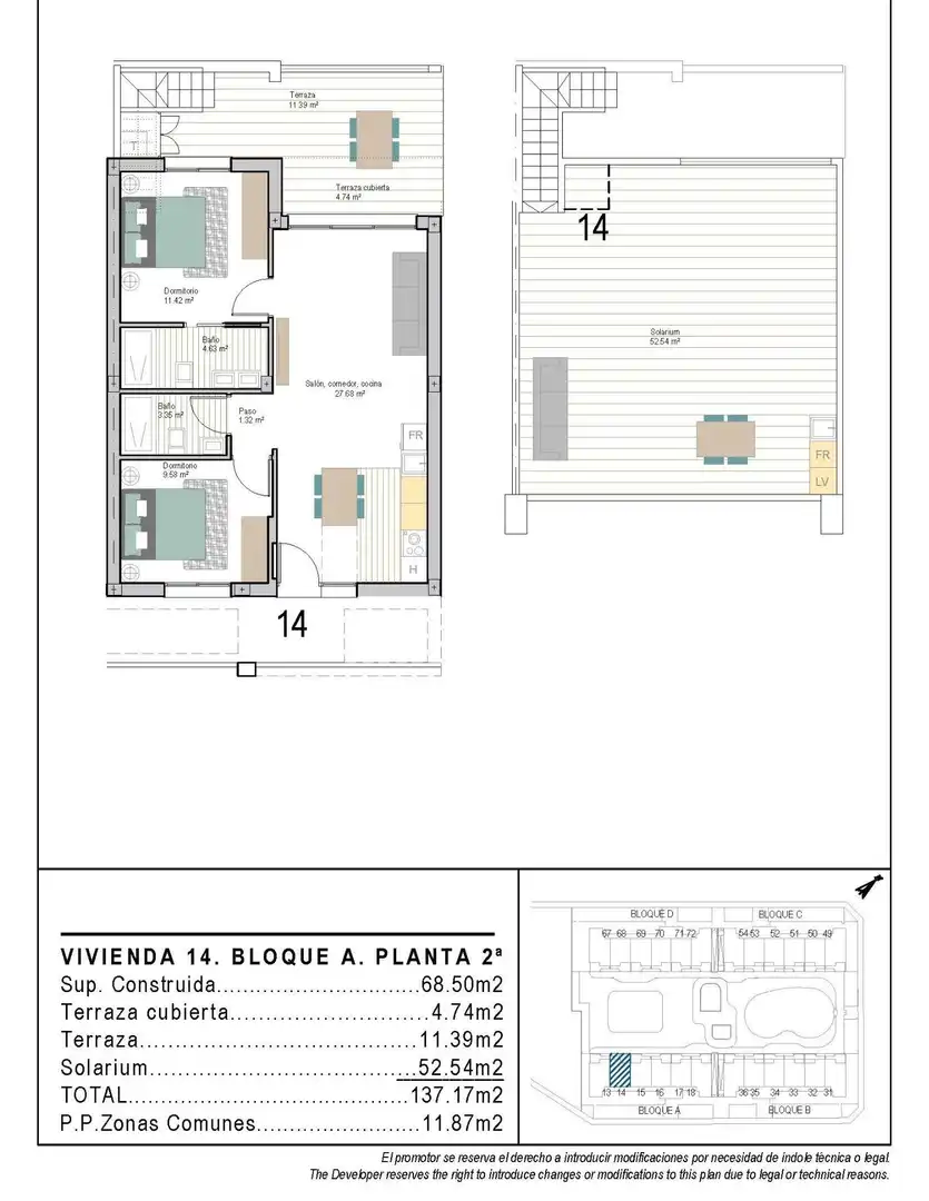 Attique avec piscine à vendre à San Cayetano, imagen 22