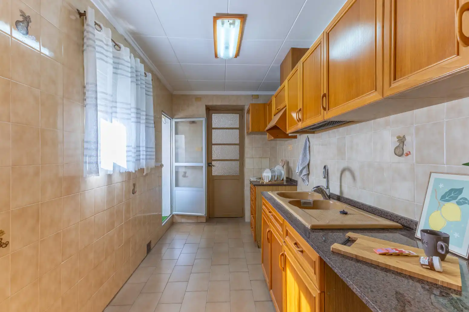 Cocina de Piso en venta en Sagunto / Sagunt con Terraza y Balcón