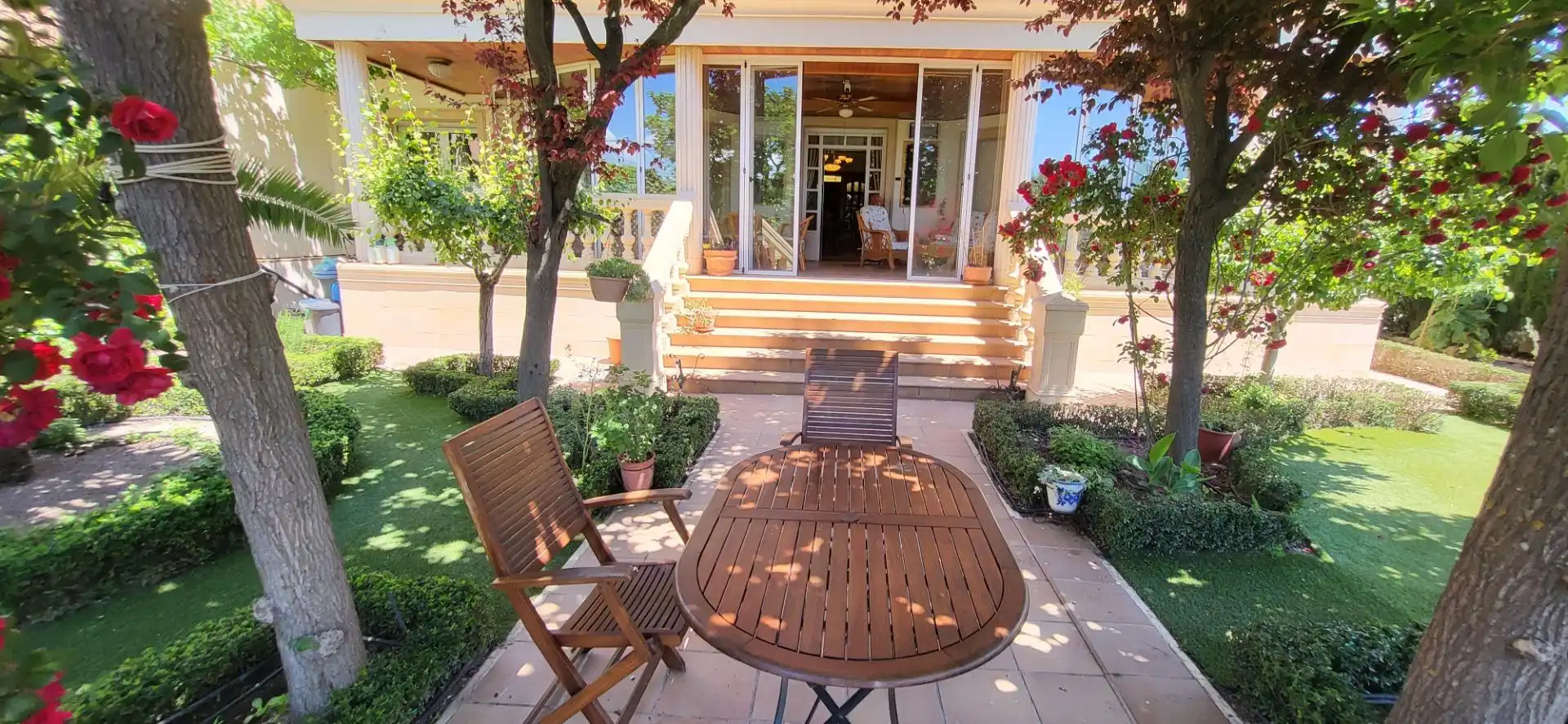 Terraza de Casa o chalet en venta en Albacete con Aire acondicionado, Jardín privado y Terraza