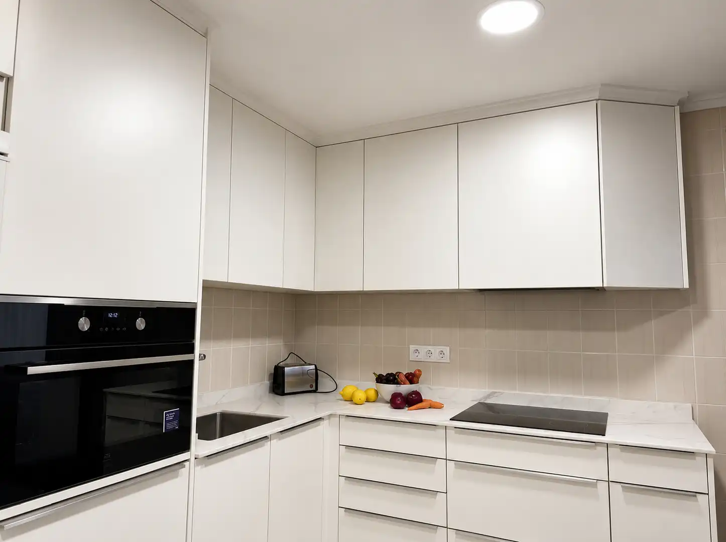 Cocina de Piso de alquiler en Santander con Calefacción, Terraza y Amueblado