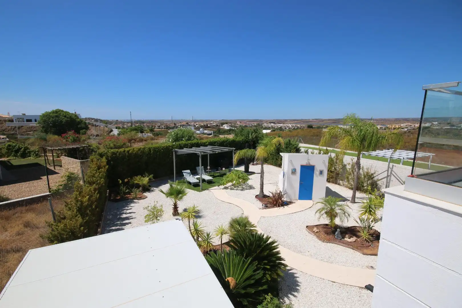 Terrassa de Casa o xalet en venda en Ayamonte amb Aire condicionat, Piscina i Jacuzzi
